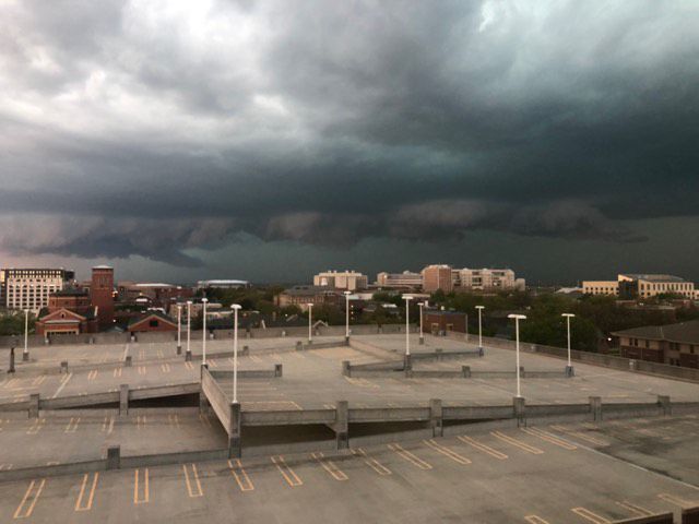 Storm clouds